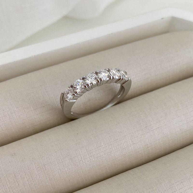 ANEL PT MEIA ALIANÇA 4MM NITE