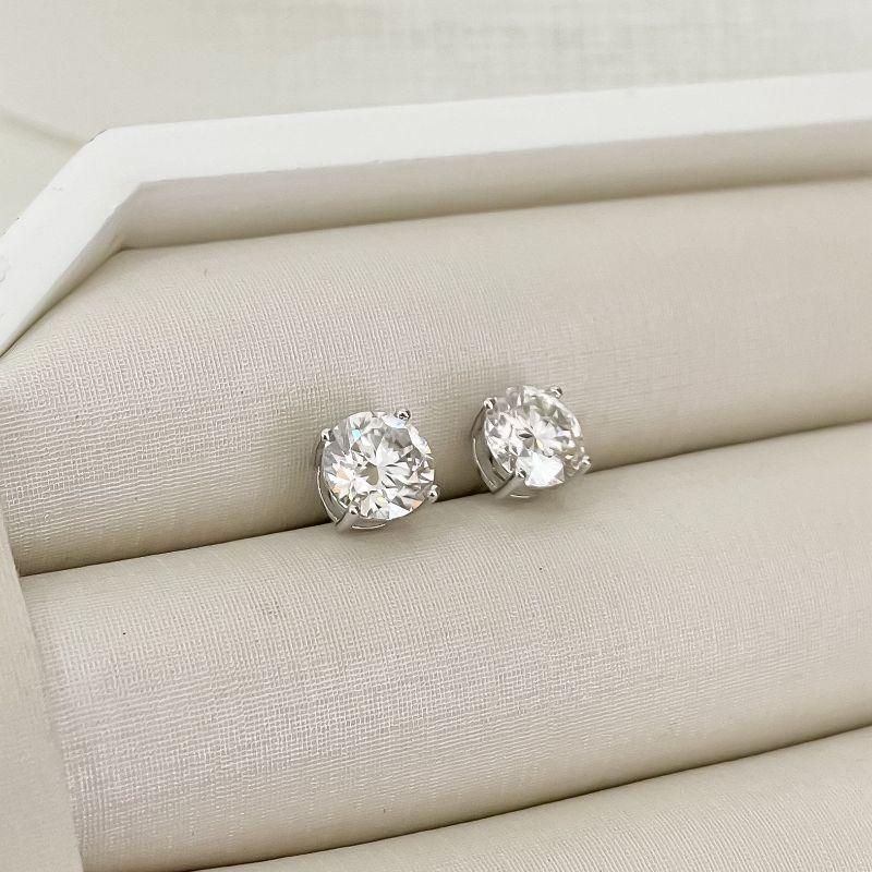 BR PT PONTO DE LUZ MOISSANITE 8MM