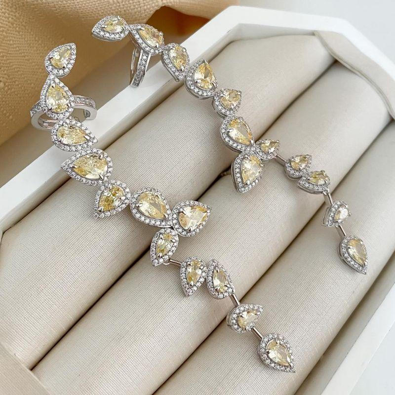 BR PT SCARF EM PEDRAS AMARELAS CRAV 5MM