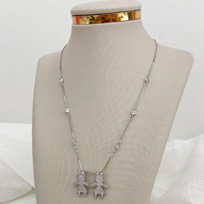 GARG PT 2 MENINAS CRAVEJADAS 45CM 1MM