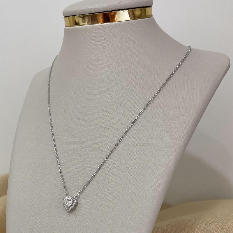 GARG PT CORAÇÃO P MOISSANITE 6MM