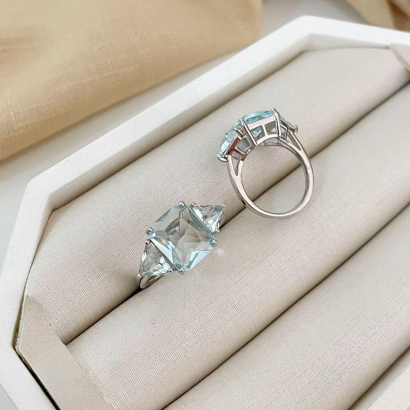 ANEL PT 3 PEDRAS 9MM