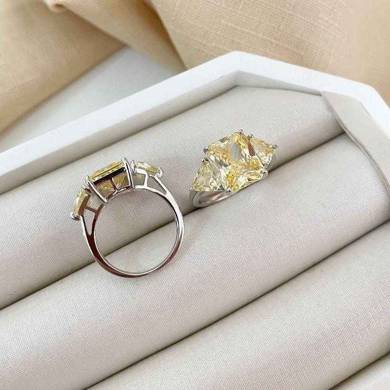 ANEL PT 3 PEDRAS 9MM