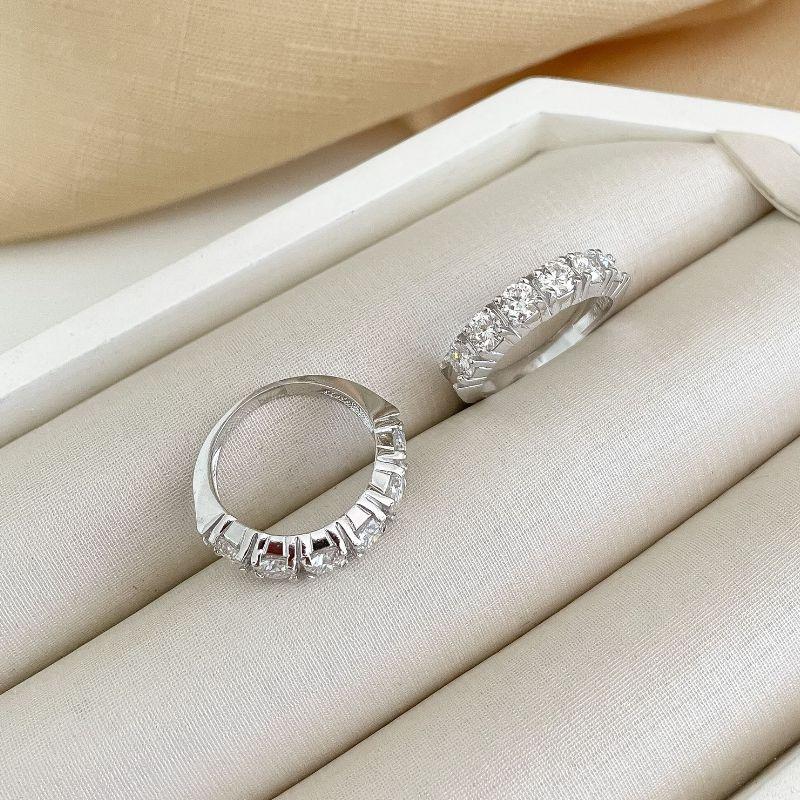 ANEL PT MEIA ALIANÇA 4MM NITE