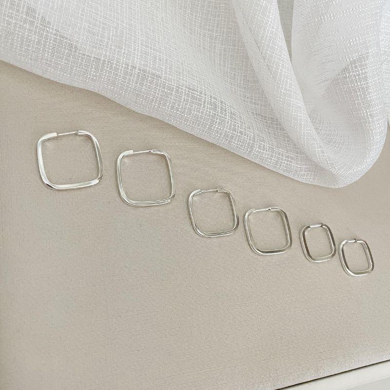 ARGOLA PT TRIO QUADRADO F QUAD/ P M