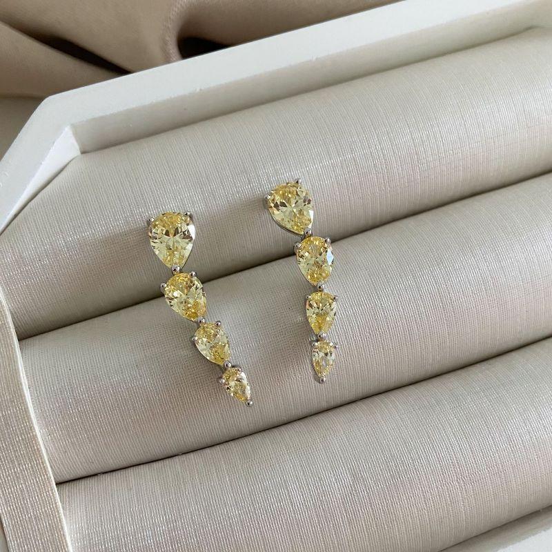 BR PT SCARF GOTAS AMARELAS 6X7MM