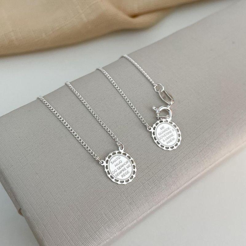 ESCAP PT ORAÇÃO ANJO DA GUARDA C/FECHO