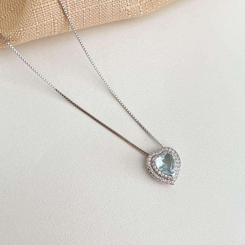 GARG PT 2F CRAVEJADO CORAÇÃO AZUL