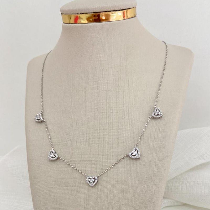 GARG PT 5 CORAÇÕES CRAVEJADOS