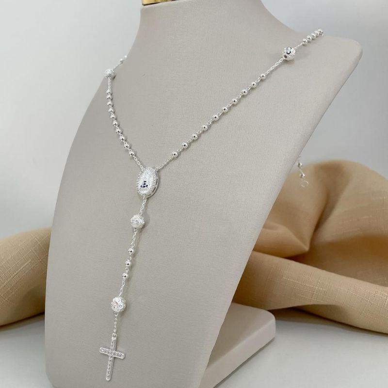 GARG PT TERÇO N SR. APARECIDA 60CM