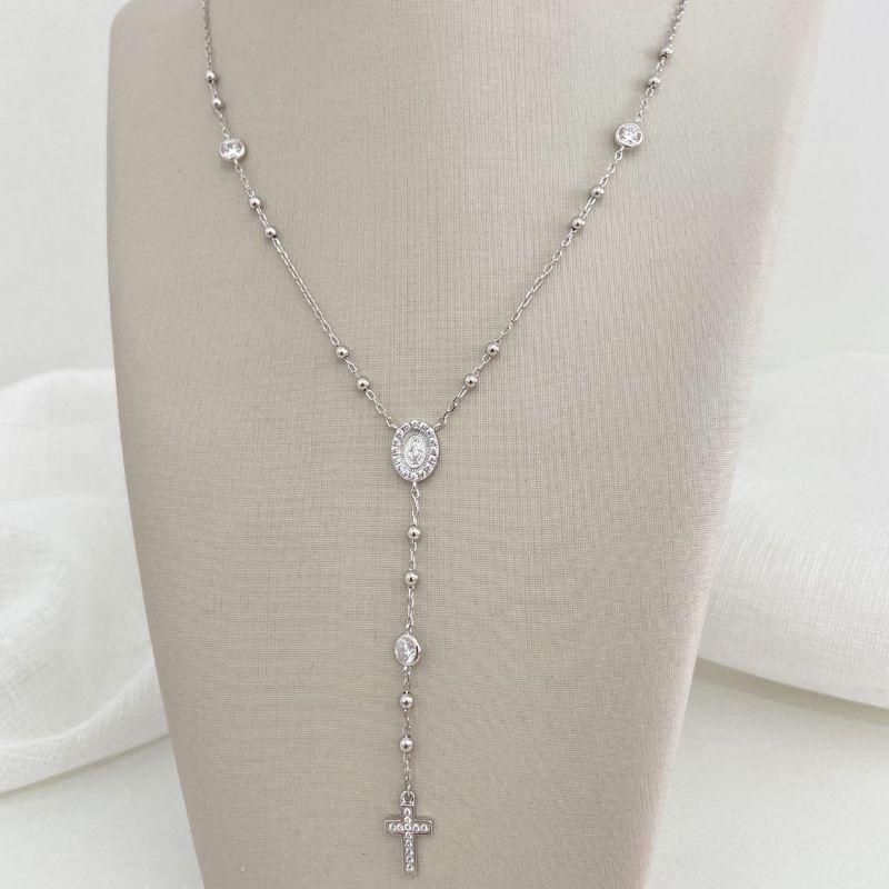 GARG PT TERÇO N SR. DAS GRAÇAS 45CM 4MM