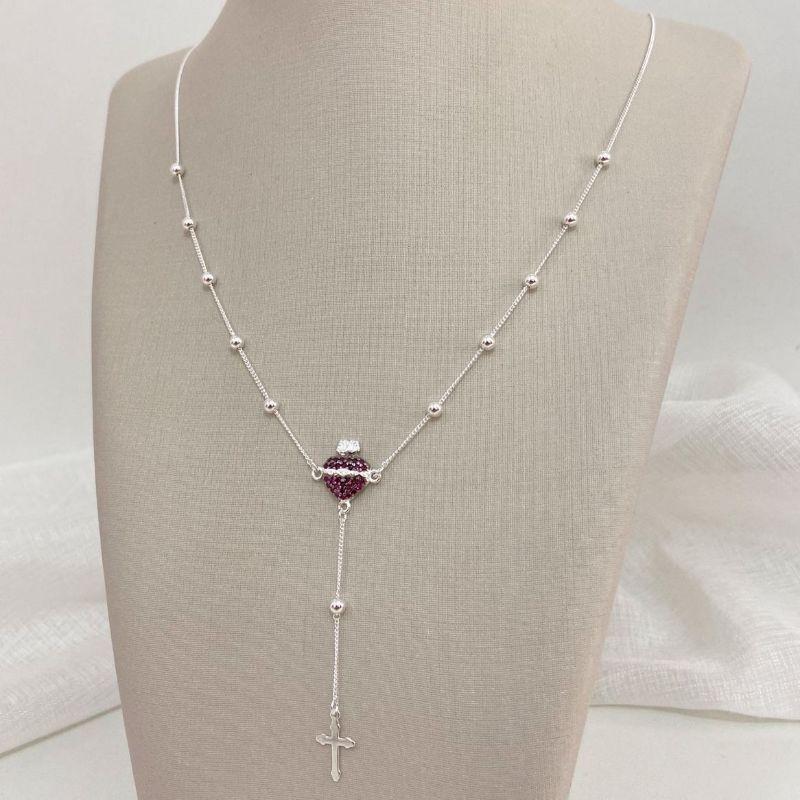 GARG PT TERÇO S CORAÇÃO JESUS